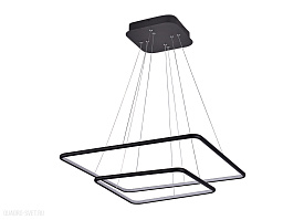 Подвесной светодиодный светильник Donolux Nimbo S111024/2SQ 75W Black In