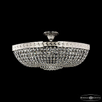 Хрустальная потолочная люстра Bohemia IVELE Crystal 19283/60IV Ni