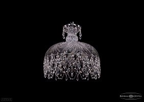 Хрустальный подвесной светильник Bohemia IVELE Crystal 7711/35/Ni/Drops