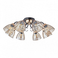 Потолочная люстра Arte Milano 331234/8 BK+FGD