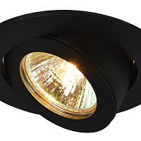 Встраиваемый точечный светильник Arte Lamp ACCENTO A4009PL-1BK