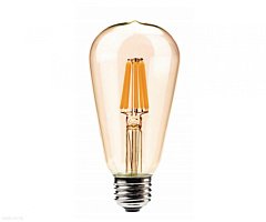 LED Лампа золотая E27 6W (2700K) KINK Light 098646,33