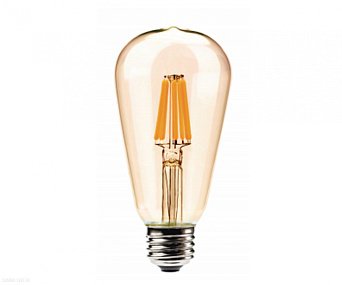LED Лампа золотая E27 6W (2700K) KINK Light 098646,33