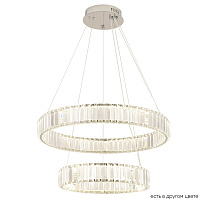 Подвесная хрустальная светодиодная люстра Crystal Lux MUSIKA SP100W LED CHROME