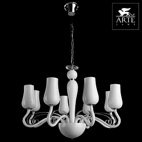 Люстра подвесная Arte Lamp BIANCANEVE A8110LM-8WH