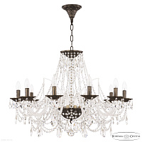 Хрустальная подвесная люстра Bohemia IVELE Crystal AL16311/10/300 PD
