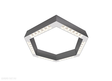Накладной светодиодный светильник 0,5м 36Вт 48° Donolux Eye-hex DL18515С111А36.48.500WW