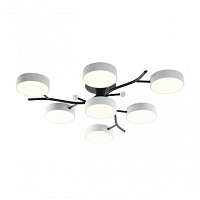 Потолочная светодиодная люстра Arte Milano 256606/6+1 Bk/Wh