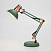Настольная лампа для школьника Eurosvet Worker 01034/1 зеленый