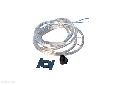 Электрический провод с гермовводом для магнитного шинопровода 1,5 м. Donolux Magic track Wire DLM/X