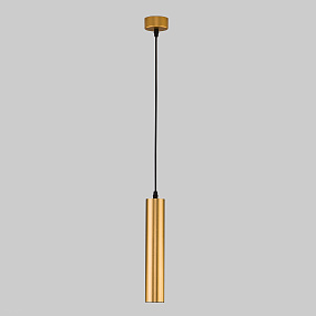 Светодиодный подвесной светильник Elektrostandard Single 50161/1 LED золото 10W