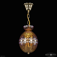 Хрустальный подвесной светильник Bohemia IVELE Crystal 5480/18 G Shampan/M-1G