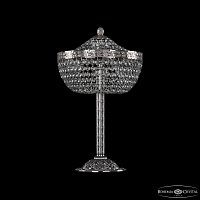 Хрустальная настольная лампа Bohemia IVELE Crystal 19051L6/25IV Ni