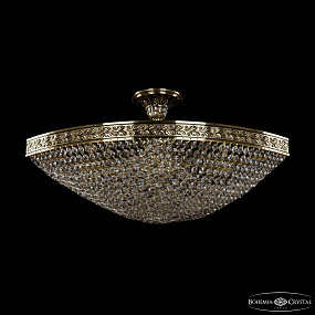 Хрустальная потолочная люстра Bohemia IVELE Crystal 19323/60IV GB