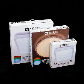Светодиодный потолочный светильник CITILUX Альпина CL71840RGB