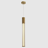 Подвесной светодиодный светильник Crystal Lux LINEUP SP11W LED BRASS
