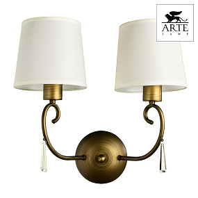 Бра Arte Lamp CAROLINA A9239AP-2BR