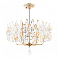 Подвесная хрустальная люстра Arte Milano 372009/6/250/490 GD