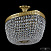 Большая хрустальная люстра Bohemia IVELE Crystal 19113/100IV Pa