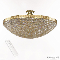 Хрустальная потолочная люстра Bohemia IVELE Crystal 19321/55IV/LED-DIM G