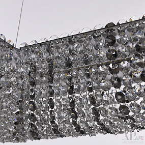 Хрустальная подвесная светодиодная люстра APL LED Sicilia SH503.0.60.R.Ni.4000.Clear.731
