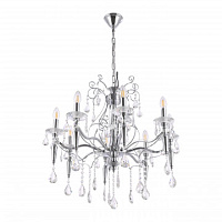 Подвесная хрустальная люстра Arte Milano 347710/8 CR