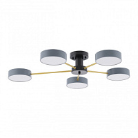 Потолочная светодиодная люстра Arte Milano 252006/5 Bk/Gr