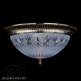 Потолочный светильник ARTGLASS LEA III. BRASS ANTIQUE
