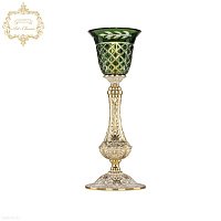 Хрустальная настольная лампа Bohemia Art Classic 32.1100L.15.GW.P2.Clear-Green.H-1J