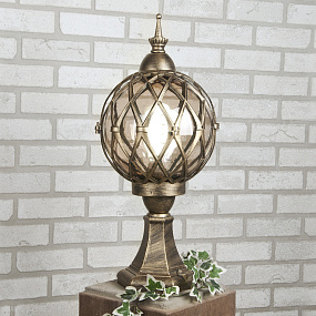 Ландшафтный светильник Elektrostandard Sirius S черное золото