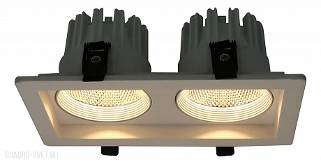 Встраиваемый светильник Arte Lamp Privato A7007PL-2WH