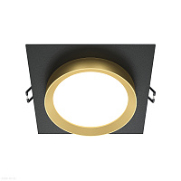 Встраиваемый светильник Maytoni Hoop DL086-GX53-SQ-BG