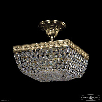 Хрустальная потолочная люстра Bohemia IVELE Crystal 19282/25IV G