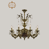 Хрустальная подвесная люстра Bohemia Art Classic 31.22.8.KR175SP.250IT.GB.Sp.Amber.Blue.1A