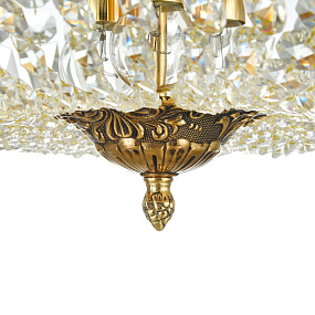 Хрустальная потолочная люстра Maytoni Tiara DIA500-CL-50-06-G