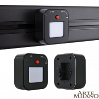 Трековый светильник, 3W 250V 380022TL/Light Black Arte Milano