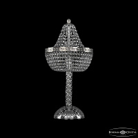 Хрустальная настольная лампа Bohemia IVELE Crystal 19051L4/H/25IV Ni