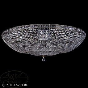Люстра большая ARTGLASS MILADA dia 2000 Nickel