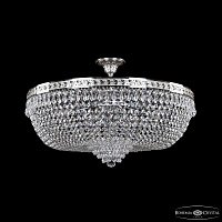 Хрустальная потолочная люстра Bohemia IVELE Crystal 19271/80IV Ni