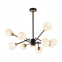 Подвесная люстра Arte Milano 278408/8+1 BK/GD