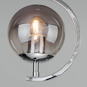 Подвесной светильник со стеклянным плафоном Eurosvet Story 50072/1 хром