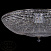 Люстра большая ARTGLASS MILADA dia 2000 Nickel