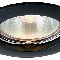 Встраиваемый точечный светильник Arte Lamp BASIC A2103PL-1BK