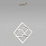 Подвесной светодиодный светильник Eurosvet Maya 90224/3 матовое серебро
