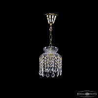 Хрустальный подвесной светильник Bohemia IVELE Crystal 14781/15 G Leafs