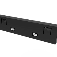 Соединитель питания для магнитного шинопровода линейный Crystal Lux UX5 CLT 0.206 03 BL