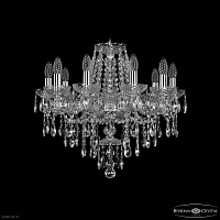 Хрустальная подвесная люстра Bohemia IVELE Crystal 1415/10/200 Ni