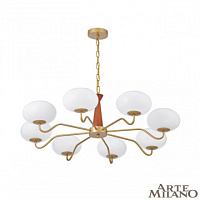 Большая люстра Arte Milano 310166/D900/8 BS/WD