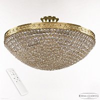 Хрустальная потолочная люстра Bohemia IVELE Crystal 19321/45IV/LED-DIM G