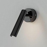 Настенный светодиодный светильник Eurosvet Tint 20126/1 LED черный жемчуг